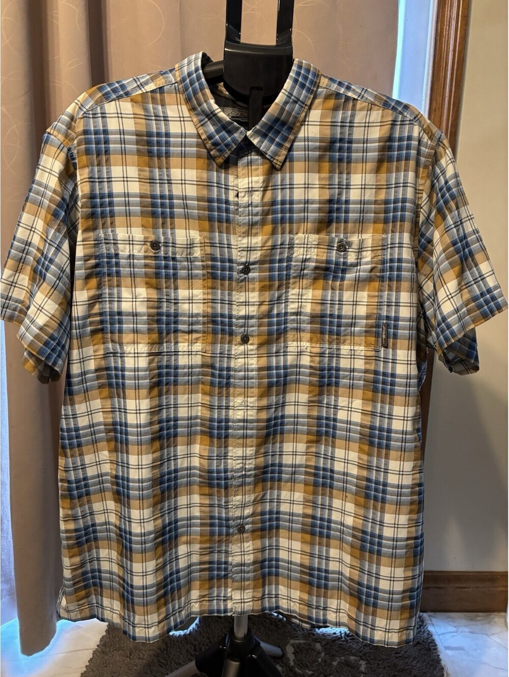 EDDIE BAUER SHORT SLEEVE SHIRT SIZE 2XL - Picture 4 of 7